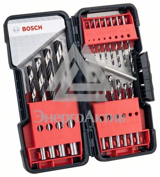 Набор Сверл HSS PointTeQ 18шт ToughBox D1-10 Bosch2608577350 (2.608.577.350) купить по выгодной цене с доставкой