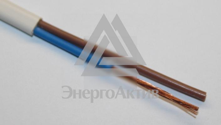 Шнур ШВВП 2х0.75 черный до 380В 50м ТРТС купить по выгодной цене с доставкой