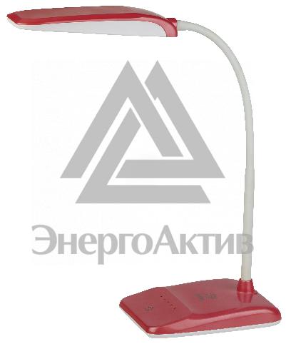 NLED-447-9W-R Светильники настольные ЭРА наст.светильник NLED-447-9W-R красный купить по выгодной цене с доставкой