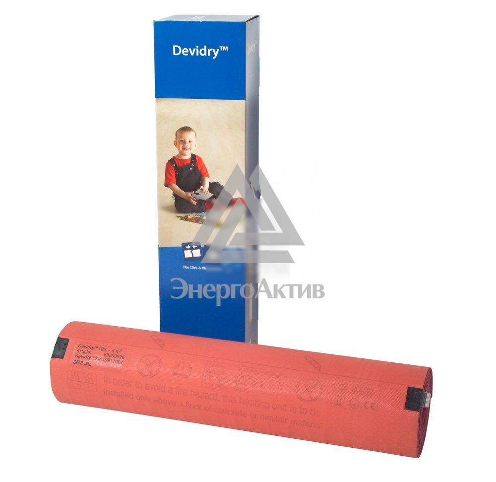 Мат нагревательный с теплоизолятором DEVIdry 100 3.0/2.4 м2 (89300024) купить по выгодной цене с доставкой