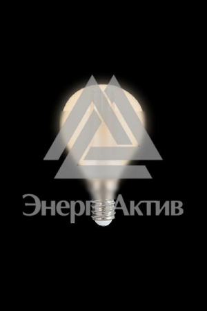 Лампа сетодиодная декоративная LED 8w E14 4000K шар золотой филамент 230/50 Jazzway купить по оптовой цене с доставкой