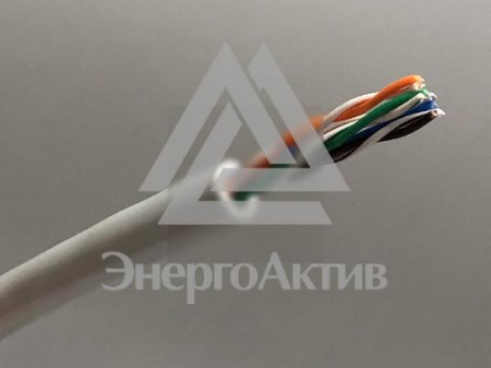 Витая пара UTP 4 пары AWG 24 Cat.5e внутренняя нг(А)-LSLTx Cu Premium (UTP 4x2x0.51 In/Cu LSLtx) купить по оптовой цене с доставкой