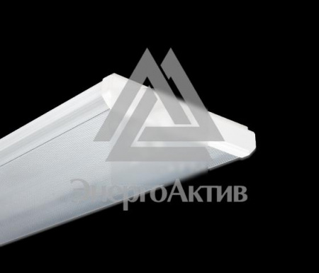 Светильник люминесцентный ЛПО-46-4х36-906 Luxe призма опаловый (Поликарбонат) купить по оптовой цене с доставкой