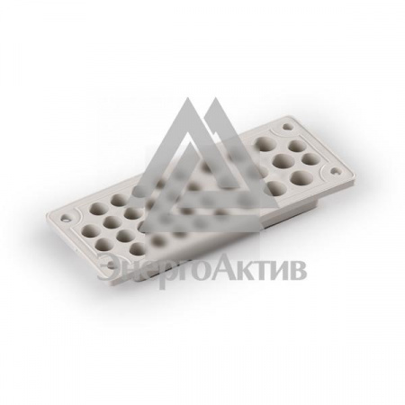 Фланец мембранный Cubo C размер F2, для 9 x ?18 + 24 x ?14 мм, без уплотнителя, TPE купить по оптовой цене с доставкой