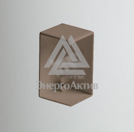 Заглушка для РКК-80х60 и 80х40 (коричневая) (ЗГЛ-80х60-К) купить по оптовой цене с доставкой