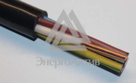 Кабель силовой ВВГнг(А)-LS 4х10 (ок)-0.66 ТРТС однопроволочный купить по оптовой цене с доставкой
