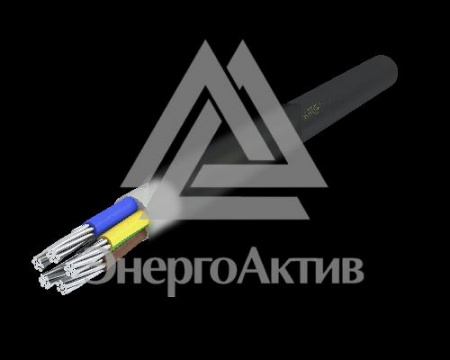 Кабель силовой  АсВВГнг(А)-LS 5х50мк(N.РЕ)-0.66 черный бар купить по оптовой цене с доставкой