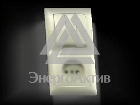 СЕЛЕНА  Блок Выключатель 3 клавишный 10А/ розетка 16А БКВР-410 скрытый слоновая кость (8172) купить по оптовой цене с доставкой
